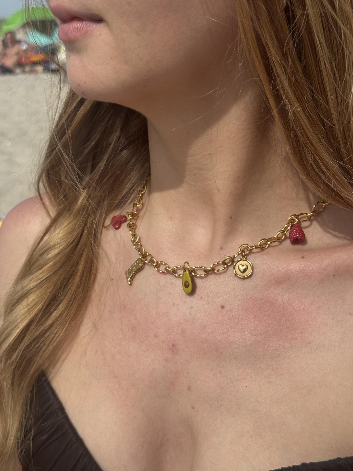 Collier plusieurs charms